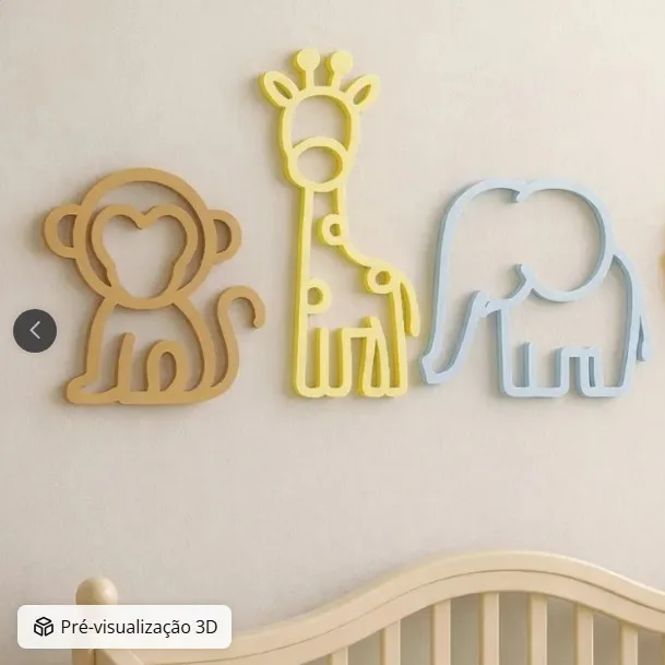 Safari minimalista infantil