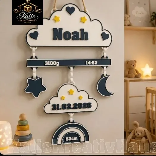 Móbile - Bebê - Decoração - Nascimento - Presente