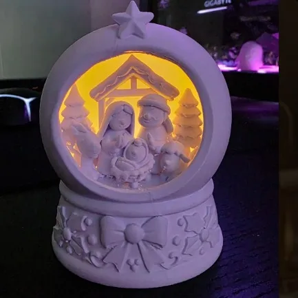 Presépio de Natal Globo de neve